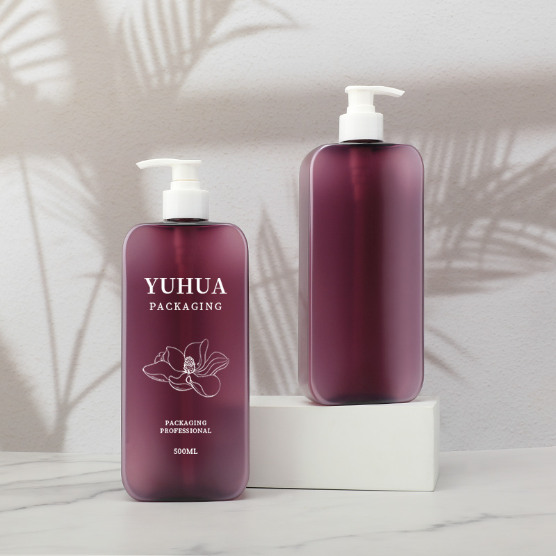 500ML身体乳沐浴露四方瓶-公司产品 - 4