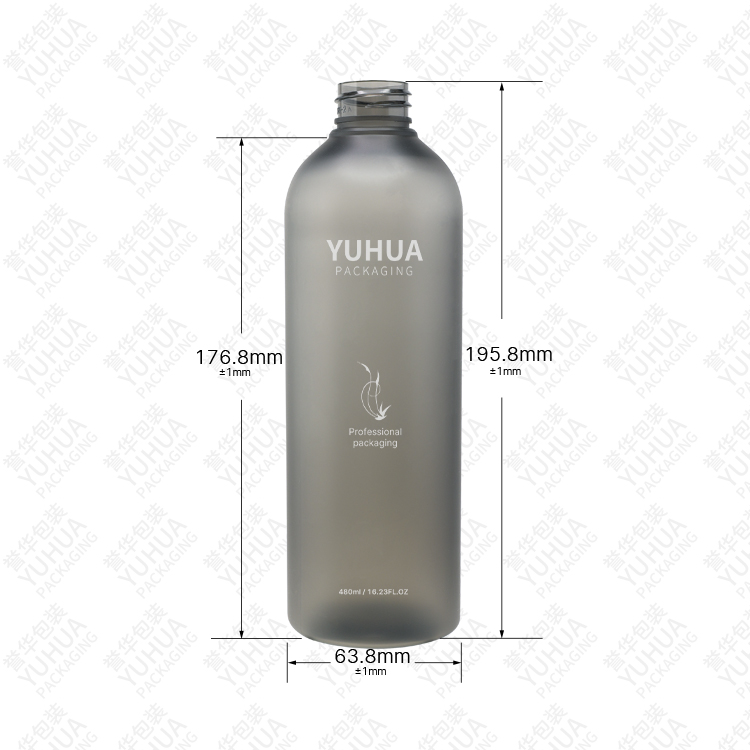 480ML 圆柱塑料瓶 - 5