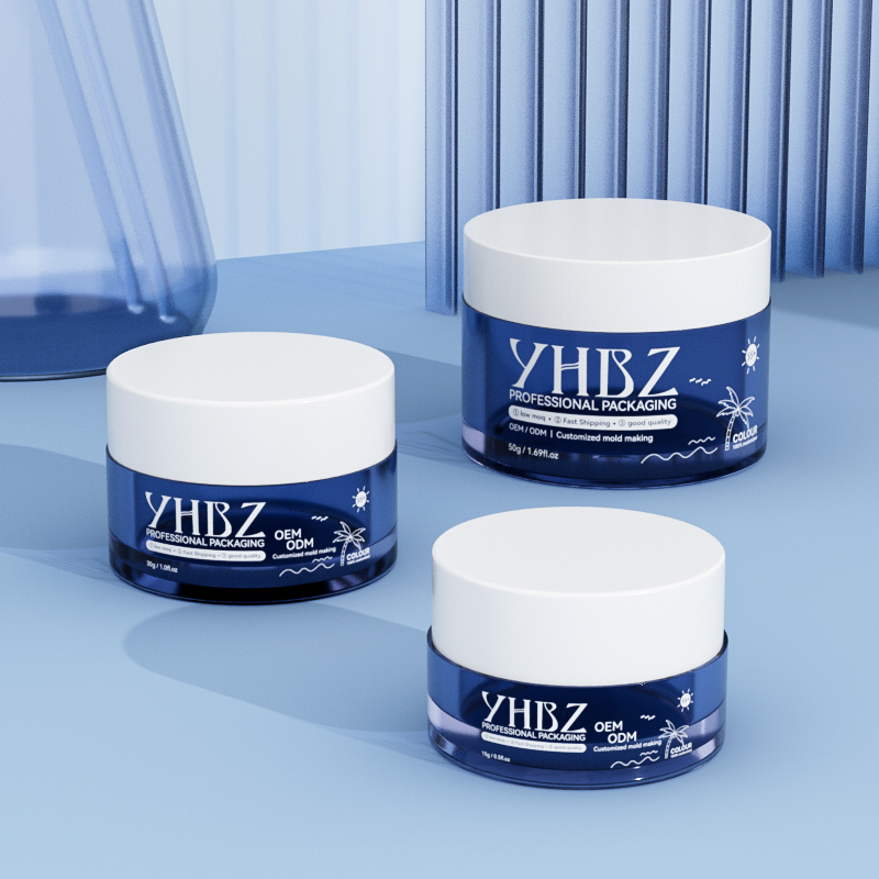全新 PET 化妆品罐系列YHG049 15g YHG050 30g YHG051 50g - 3