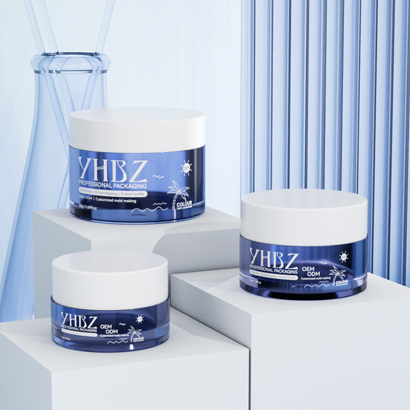 全新 PET 化妆品罐系列YHG049 15g YHG050 30g YHG051 50g - 4
